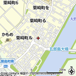 石川県金沢市粟崎町ホ92-4周辺の地図