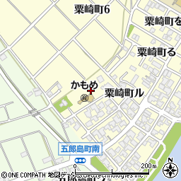 石川県金沢市粟崎町タ周辺の地図