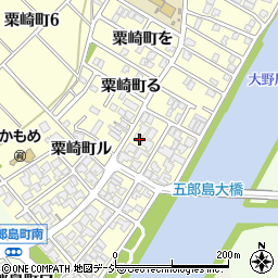 石川県金沢市粟崎町ホ92-5周辺の地図