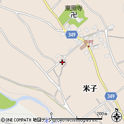 長野県須坂市米子489-2周辺の地図