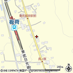 栃木県鹿沼市板荷1467-1周辺の地図