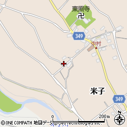 長野県須坂市米子489-1周辺の地図