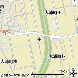 石川県金沢市大浦町ト37周辺の地図