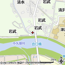 富山県小矢部市岩武1050周辺の地図