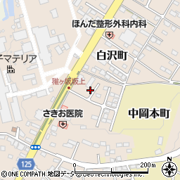 栃木県宇都宮市白沢町2021-32周辺の地図