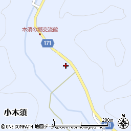 栃木県那須烏山市小木須1783周辺の地図
