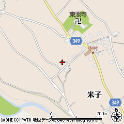 長野県須坂市米子482周辺の地図