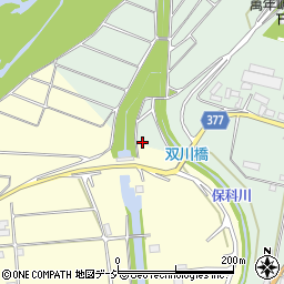 双川橋周辺の地図