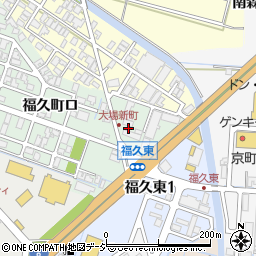 石川県金沢市福久町ハ周辺の地図
