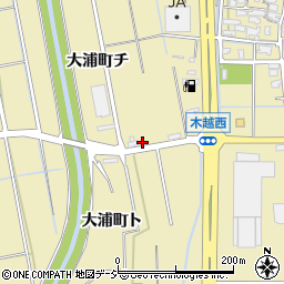 石川県金沢市大浦町チ82周辺の地図