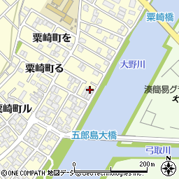 石川県金沢市粟崎町ホ236周辺の地図