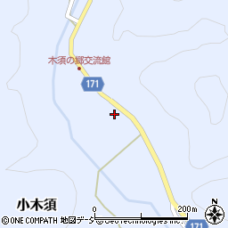 栃木県那須烏山市小木須1781周辺の地図