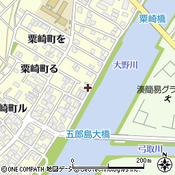 石川県金沢市粟崎町ホ238-3周辺の地図