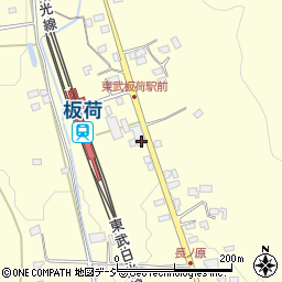 栃木県鹿沼市板荷203周辺の地図