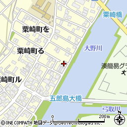 石川県金沢市粟崎町ホ238周辺の地図