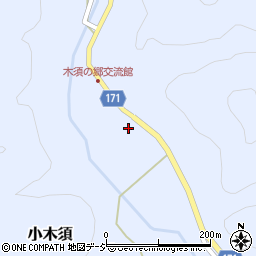 栃木県那須烏山市小木須1770周辺の地図