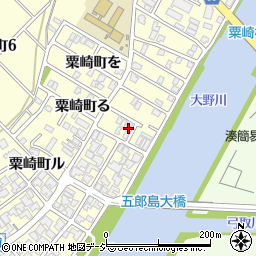 石川県金沢市粟崎町（ホ）周辺の地図