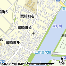 石川県金沢市粟崎町ホ82-15周辺の地図