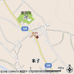 長野県須坂市米子446周辺の地図