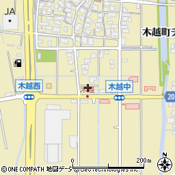 石川県金沢市木越町ト48-1周辺の地図