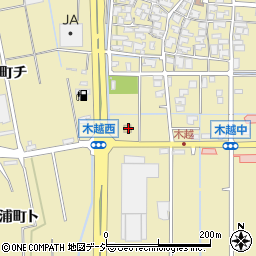 石川県金沢市木越町ト98-1周辺の地図
