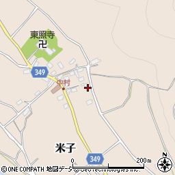 長野県須坂市米子441周辺の地図