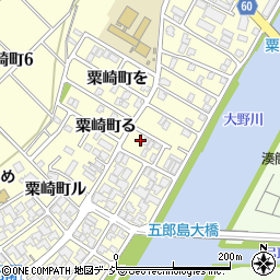 石川県金沢市粟崎町ホ82周辺の地図