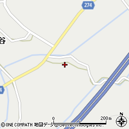 富山県小矢部市臼谷1274周辺の地図