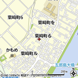 石川県金沢市粟崎町る16周辺の地図