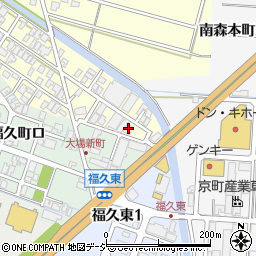 石川県金沢市大場町東838周辺の地図