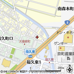 石川県金沢市大場町東838周辺の地図