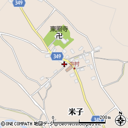 長野県須坂市米子496-1周辺の地図