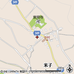 長野県須坂市米子494周辺の地図