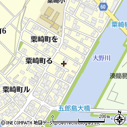 石川県金沢市粟崎町ホ79-15周辺の地図