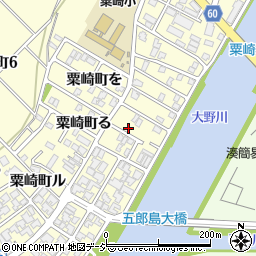 石川県金沢市粟崎町ホ79-1周辺の地図