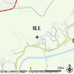 栃木県芳賀郡市貝町見上周辺の地図