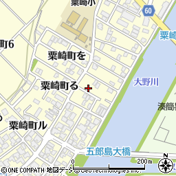 石川県金沢市粟崎町ホ78-7周辺の地図