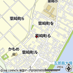 石川県金沢市粟崎町る15-6周辺の地図