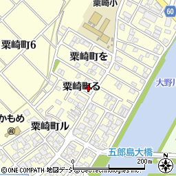 石川県金沢市粟崎町る10周辺の地図