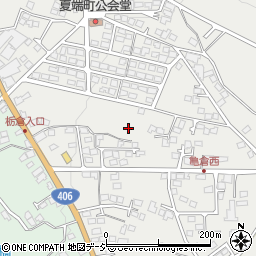 長野県須坂市亀倉夏端町周辺の地図