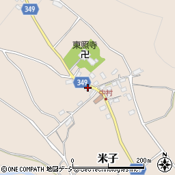 長野県須坂市米子496周辺の地図