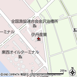 伊丹産業石川支店金沢工場周辺の地図