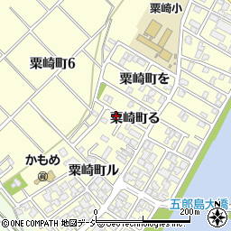 石川県金沢市粟崎町る15-7周辺の地図
