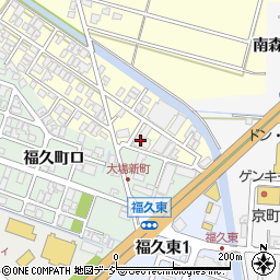 石川県金沢市大場町東843周辺の地図