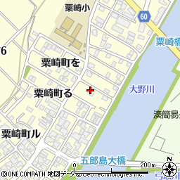 石川県金沢市粟崎町ホ52-64周辺の地図