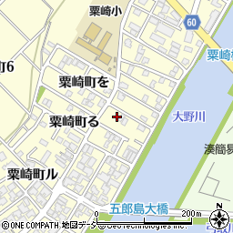 石川県金沢市粟崎町ホ52-40周辺の地図
