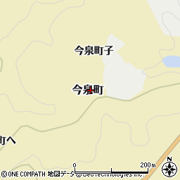 石川県金沢市今泉町周辺の地図