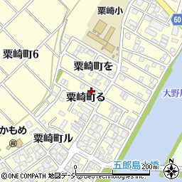 石川県金沢市粟崎町る6周辺の地図