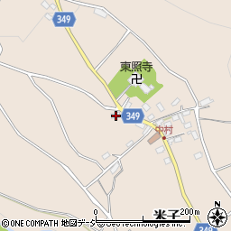 長野県須坂市米子492周辺の地図