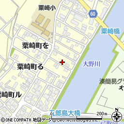 石川県金沢市粟崎町ホ52-45周辺の地図